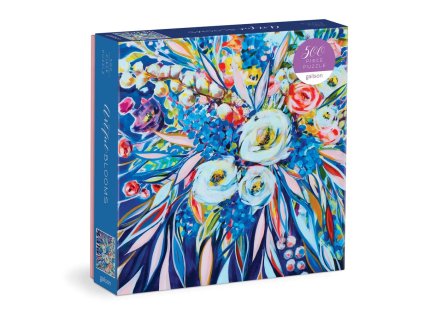 Galison Puzzle Umělecké květiny 500 dílků