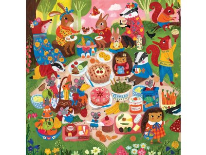 Mudpuppy Puzzle Piknik v lese 500 dílků