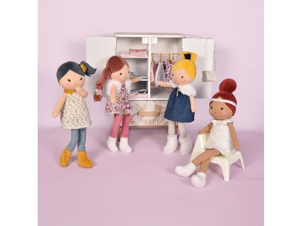 Doudou Jolijou Panenky Nejlepší kamarádky 25 cm