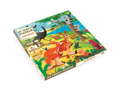 Magellan Rodinné puzzle Austrálie 500 dílků