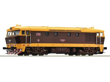 Roco Dieselová lokomotiva 752 068-7, ČSD/ČD Bardotka, digitální - 7310026
