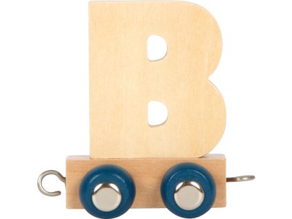 small foot Polární vláček abeceda písmenko B