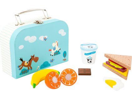 Small Foot Svačinkový kufřík modrý