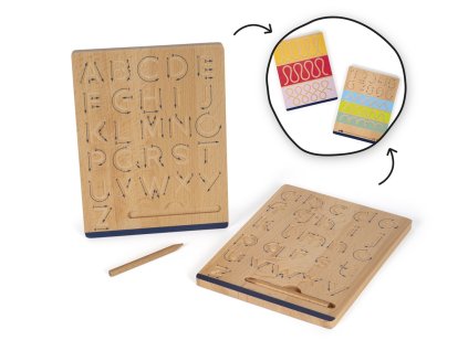 small foot Dřevěná psací deska Educate