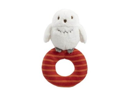 Rainbow Harry Potter Plyšové chrastítko Sova Hedvika