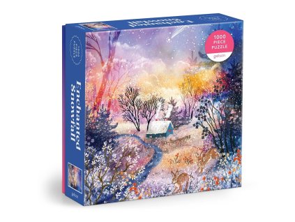 Galison Puzzle Kouzelná zasněžená krajina 1000 dílků