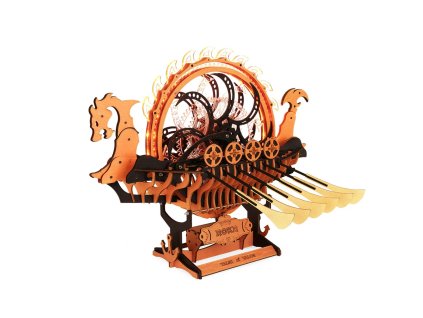 RoboTime 3D dřevěná skládačka Vikinská dračí loď