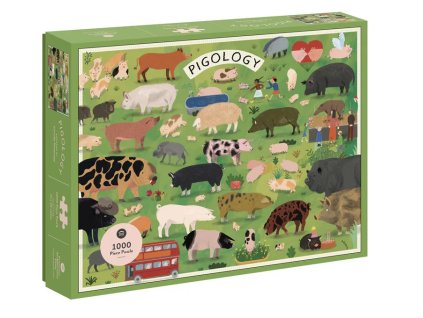 Chronicle Books Puzzle Pigologie 1000 dílků