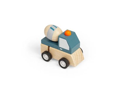 Bigjigs Toys Natahovací stavební autíčko Míchačka