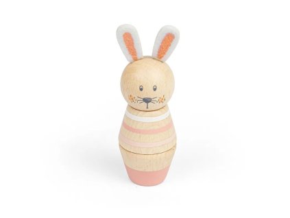Bigjigs Toys Dřevěné šroubovací zvířátko Králík