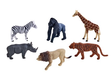Mojo Mini svět Africká zvířátka sada 6 ks - různé sady