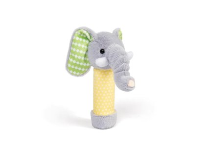 Bigjigs Toys Plyšové chrastítko Slon