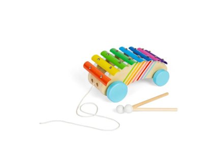 Bigjigs Toys Tahací xylofon