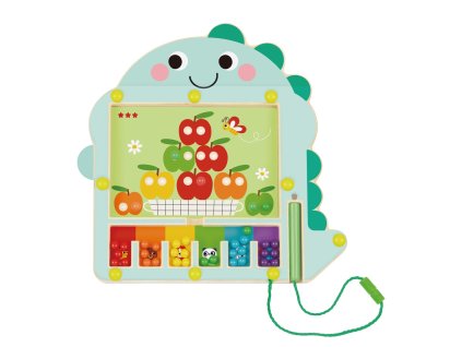 2Kids Toys Magnetická hra Třídění barev s dinosaurem