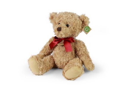 Rappa Plyšový medvěd retro sedící 28 cm ECO-FRIENDLY