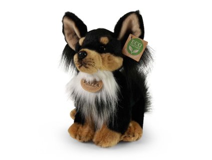 Rappa Plyšový pes čivava sedící 24 cm ECO-FRIENDLY