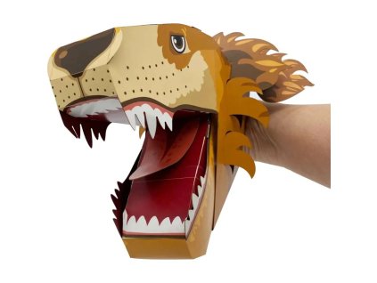 Fiesta Crafts Kreativní sada 3D loutka Lev