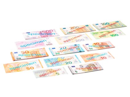 Wissner Hrací peníze Eura 140 ks