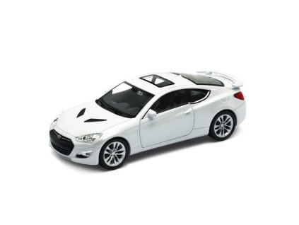 Welly Hyundai Genesis II Coupe 1:34 červený