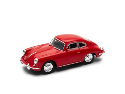 Welly Porsche 356 B 1:34 stříbrné