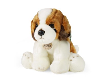Rappa Plyšový pes bernardýn sedící 26 cm ECO-FRIENDLY