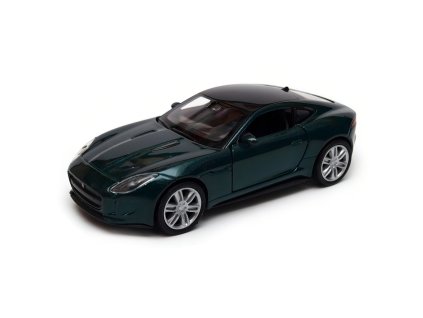 Welly Jaguar F-Type Coupe 1:34 tmavě zelený