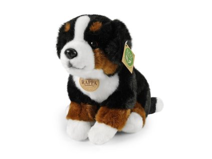 Rappa Plyšový pes bernský salašnický sedící 25 cm  ECO-FRIENDLY