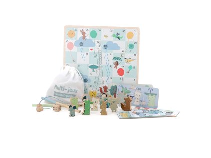 Vilac Sada her se zvířátky pro nejmenší 4 v 1