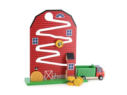 Vilac Dřevěný labyrint Sklizeň na farmě