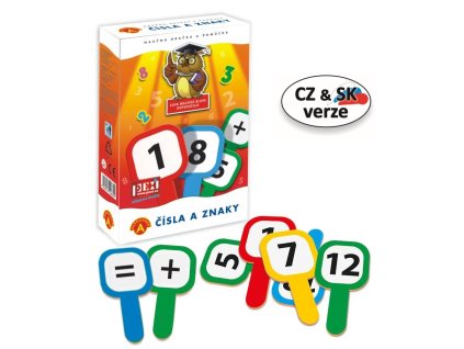 Pexi Čísla a znaky - cedulky