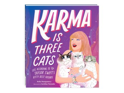 Mudpuppy Kniha Karma jsou tři kočky