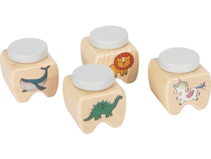 small foot Krabičky na mléčné zoubky sada 4 ks