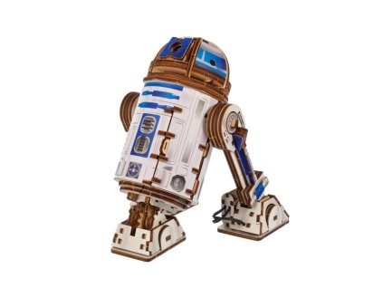 Ugears 3D dřevěná mechanická skládačka Star Wars R2-D2