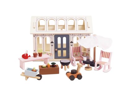 Le Toy Van Domeček pro panenky Zimní zahrada