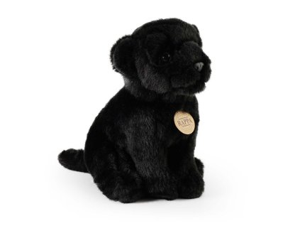 Rappa Plyšový černý panter sedící 23 cm ECO-FRIENDLY