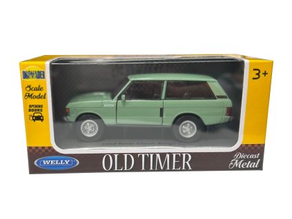 Welly Land Rover Classic Range Rover Old Timer model 1:34