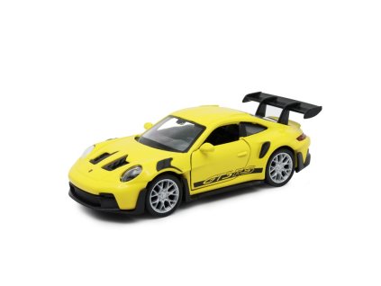 Welly Porsche 911 GT3 RS (992) 1:34 žluté