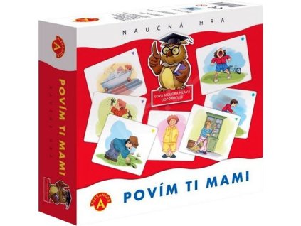 ALEXANDER Hra naučná Povim Ti, mami didaktická *SPOLEČENSKÉ HRY*