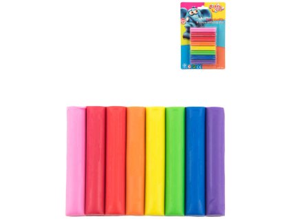 Modelína Nara 110g set 8 barev modelovací hmota na kartě