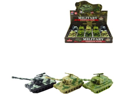 Tank 11cm na setrvačník 2 druhy 3 barvy plast