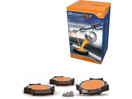ADC BoomTrix Set trampolína 3ks + 5 kuliček doplněk ke kuličkové dráze