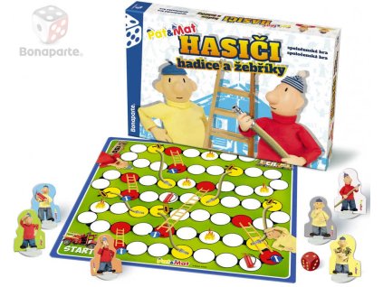 BONAPARTE Hra Hasiči hadice a žebříky Pat a Mat *SPOLEČENSKÉ HRY*