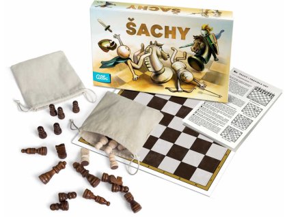 ALBI HRA Šachy *SPOLEČENSKÉ HRY* dřevěné