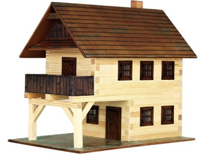 WALACHIA Radnice W14 Hobby Kit DŘEVĚNÁ STAVEBNICE