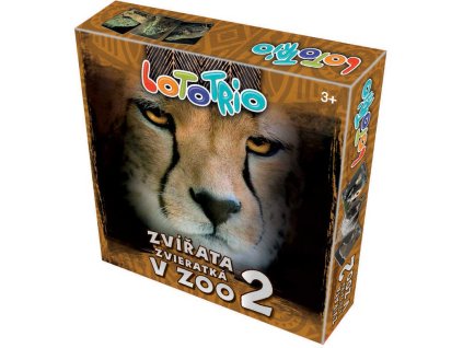 EFKO HRA Lototrio Zvířata v ZOO 2 dětské vzdělávací hry