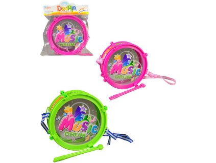 Bubínek dětský plastový 20cm v sáčku 2 barvy *HUDEBNÍ NÁSTROJE*