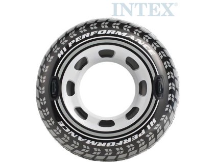 INTEX Kruh dětský nafukovací 114cm pneumatika plavací kolo s úchyty do vody 56268
