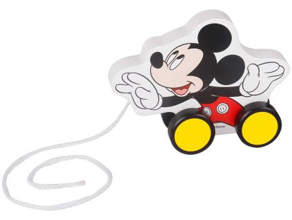 DŘEVO Baby tahadlo postavička Mickey Mouse *DŘEVĚNÉ HRAČKY*