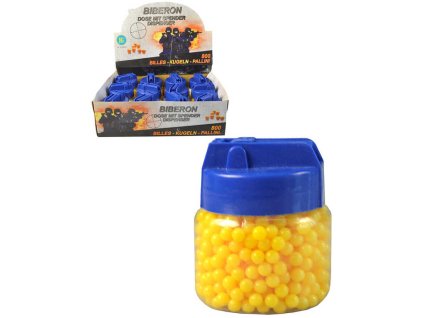 Náboje kuličky náhradní do pistole set 800ks v doze plast
