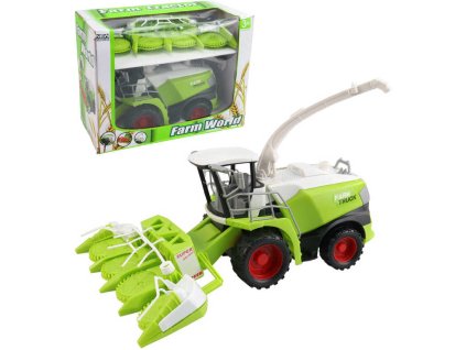 Kombajn 25cm plastový žací stroj s nástrojem v krabici